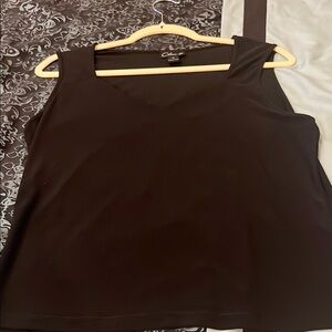 CLARA S. Women’s Asymmetrical Sleeveless Tank Top, size medium